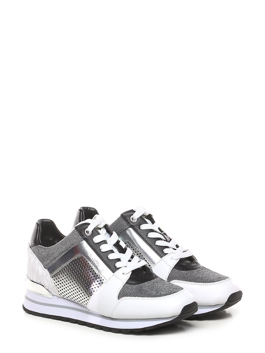 Sneaker White/silver/black Michael Kors 