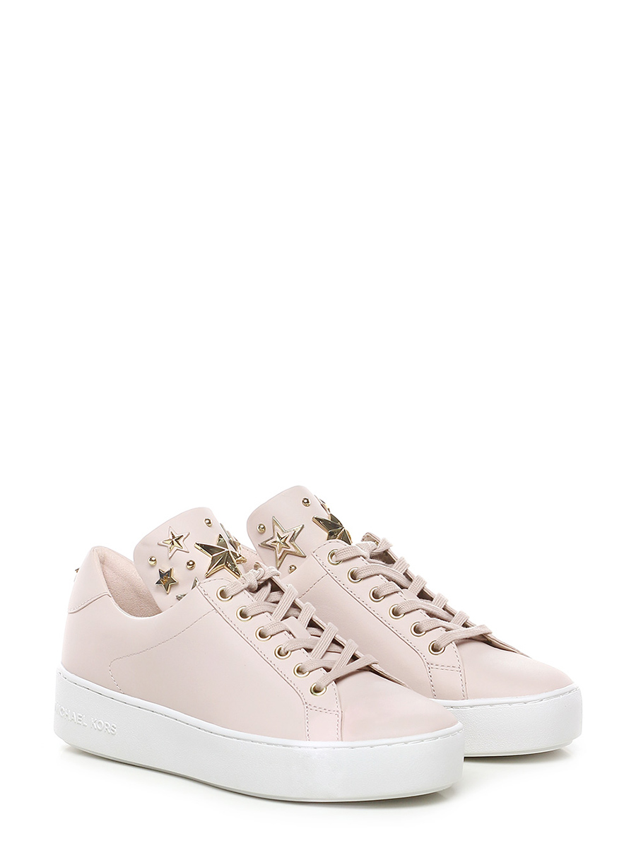 michael kors soft pink sneakers