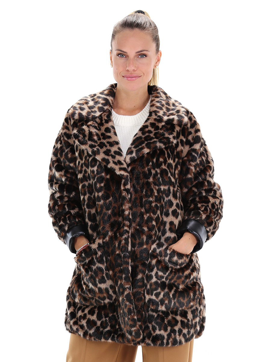 Cappotto Animalier 04065 Twinset My Twin - Le Follie Shop