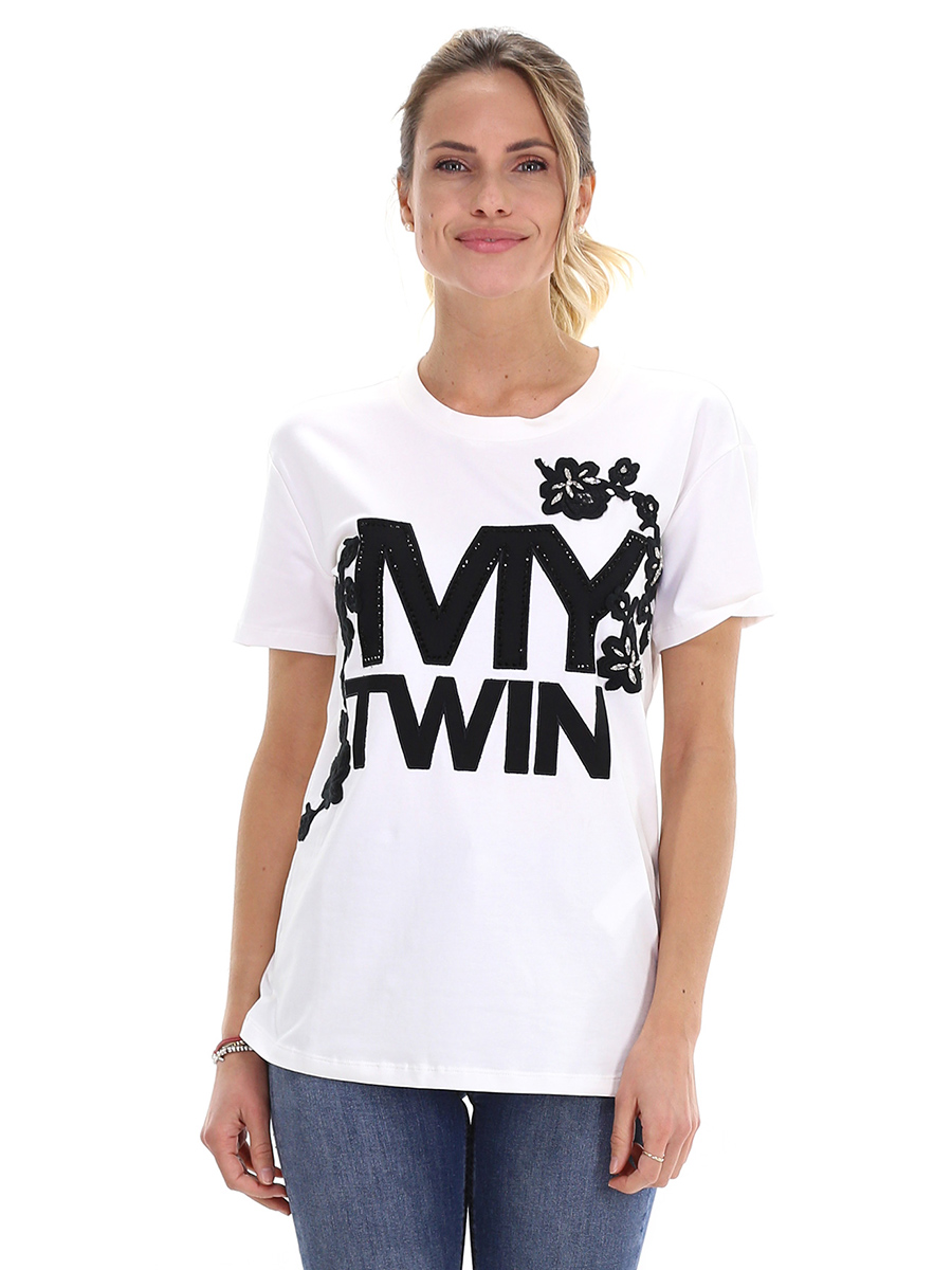 T-shirt Giglio 00381 Twinset My Twin - Le Follie Shop