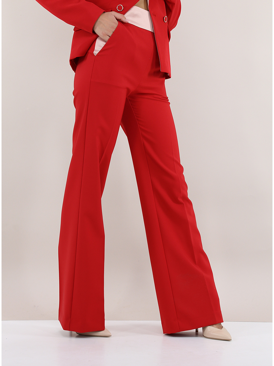 Pantalone Rosa/rosso f1049 Kocca - Le Follie Shop