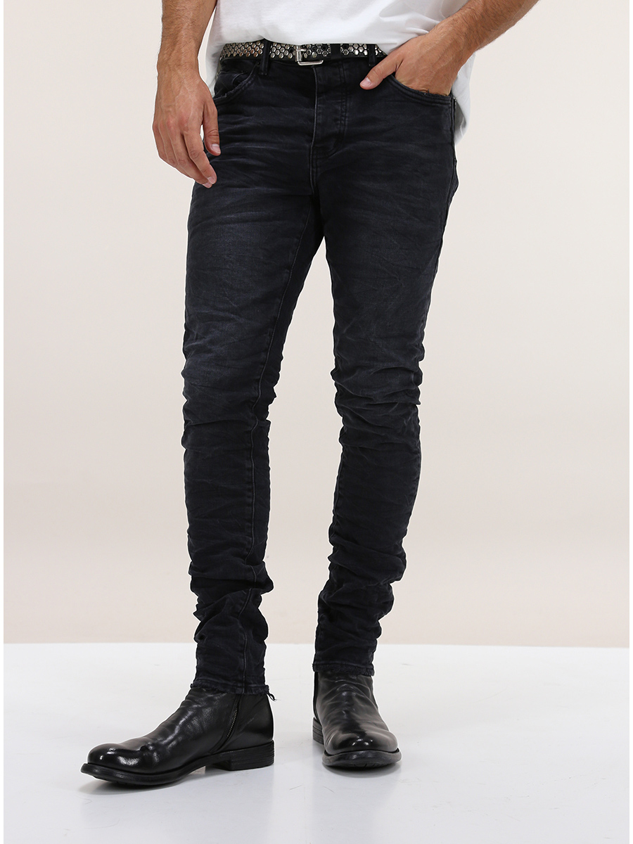 Jeans Black Purple Brand - Le Follie Shop