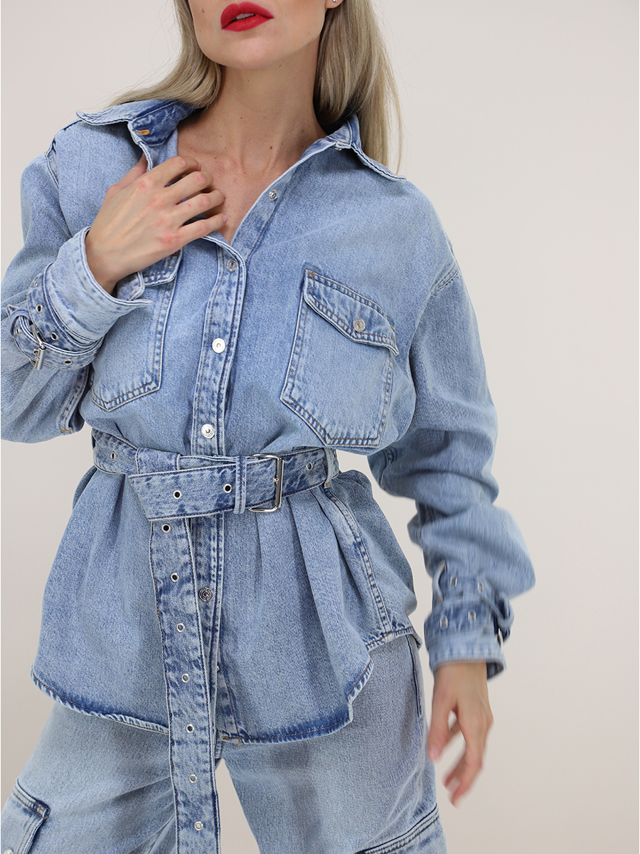 Camicia on sale jeans chiara