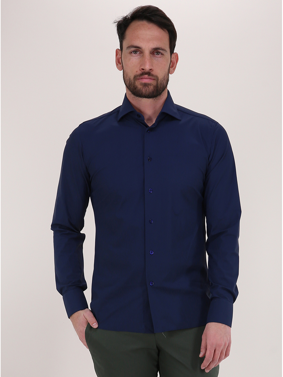 Shirt Blu Borriello Napoli - Le Follie Shop