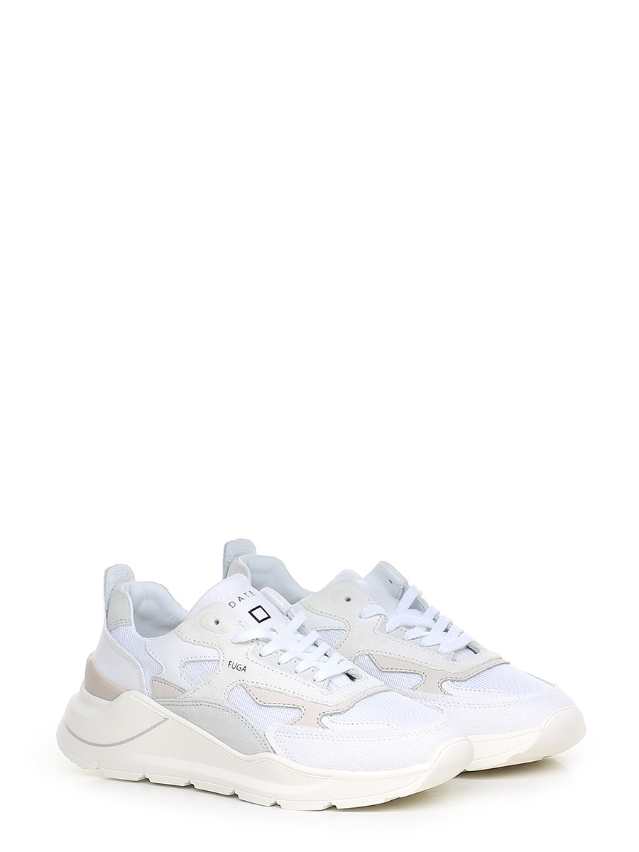 Sneaker White/platinum D.A.T.E. - Le Follie Shop