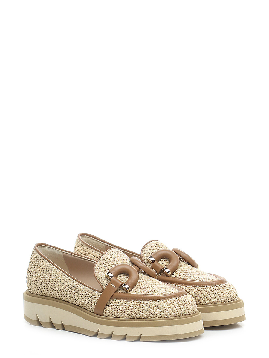 Loafer Beige/cuoio Roberto Festa Milano - Le Follie Shop