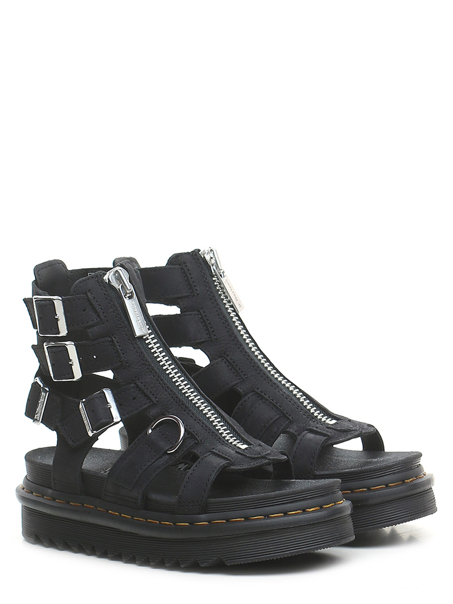 Flat sandal Black Dr. Martens - Le Follie Shop