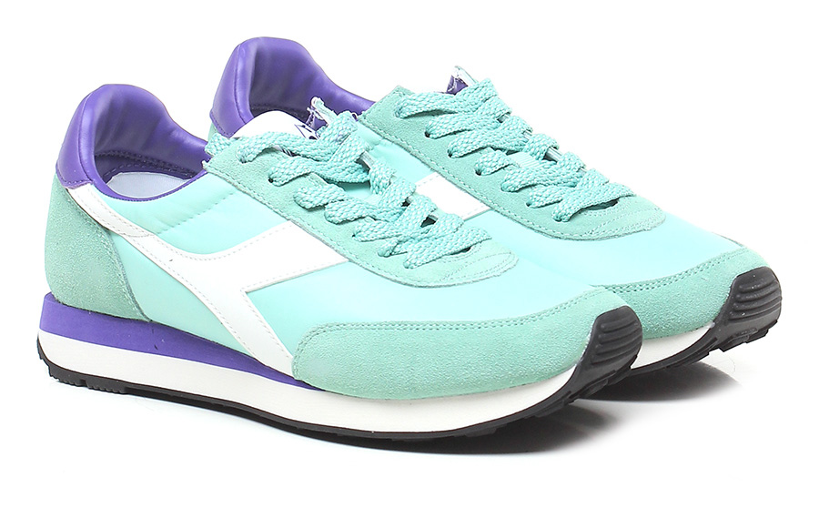 Purple hot sale diadora sneakers