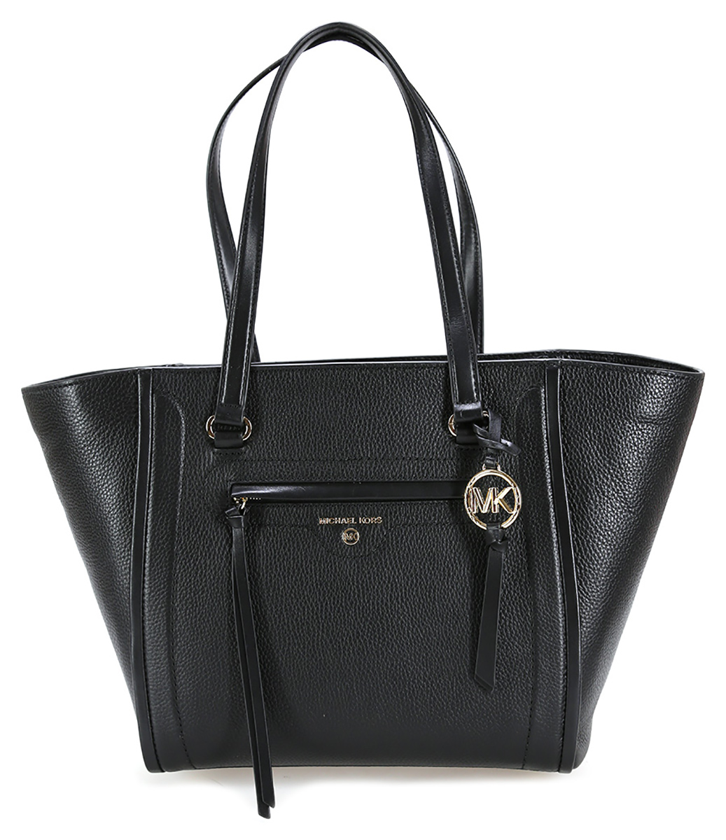 Michael kors sales shopping bag black