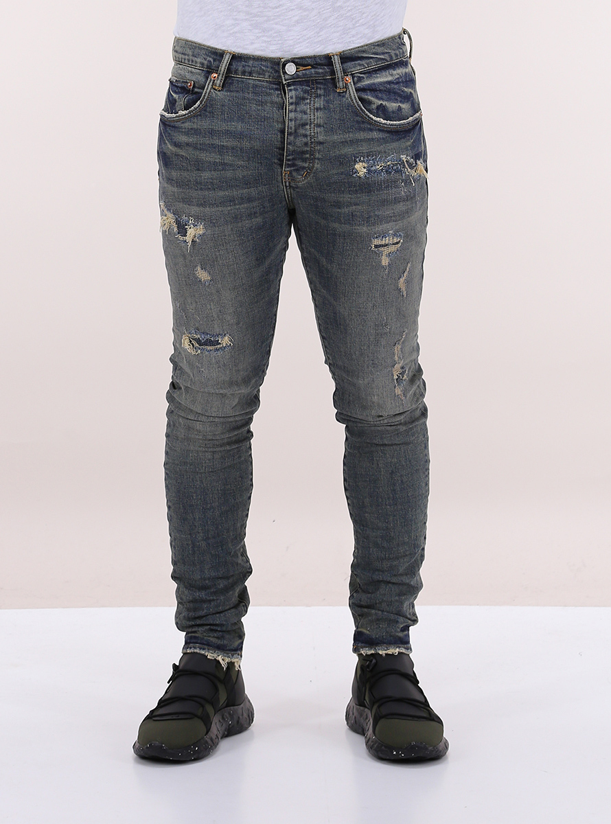 PURPLE BRAND - Skinny Fit Denim Jeans Purple Brand