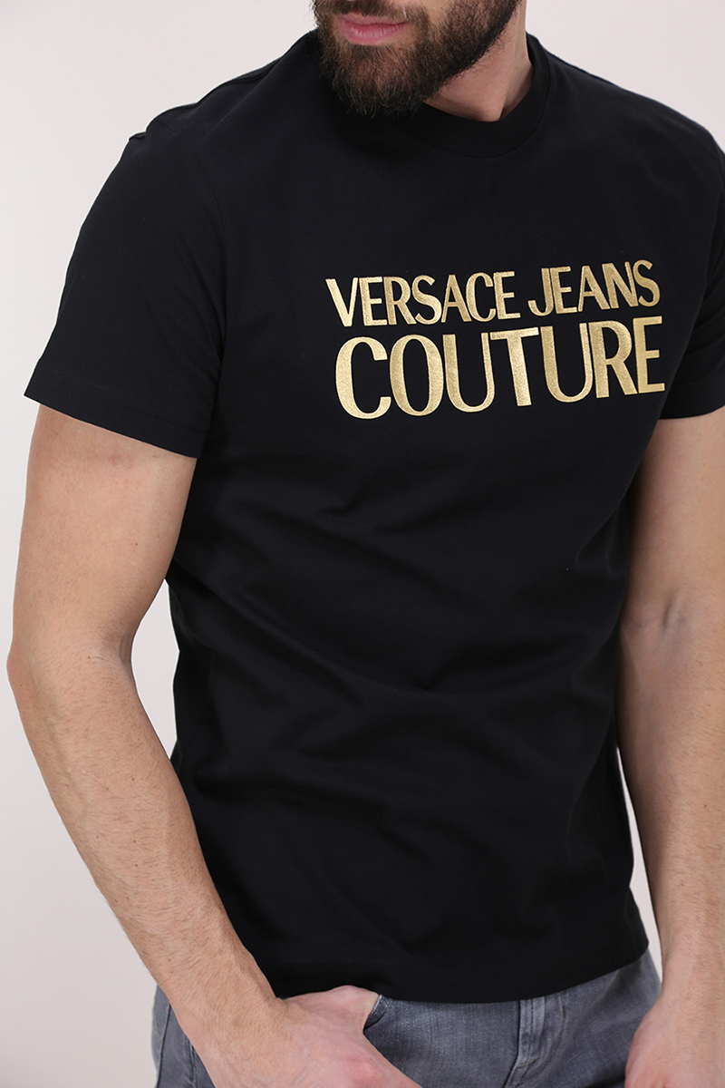 T-shirt Black Versace Jeans Couture - Le Follie Shop