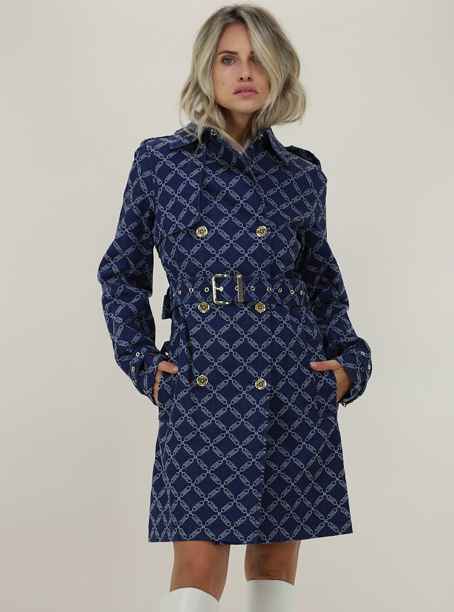 Trench Indigo Michael Kors Le Follie Shop