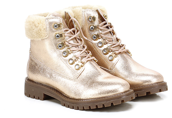 Low boots Gold Guess Le Follie Shop