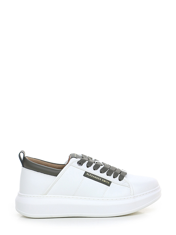 Sneaker White military Alexander Smith London Le Follie Shop